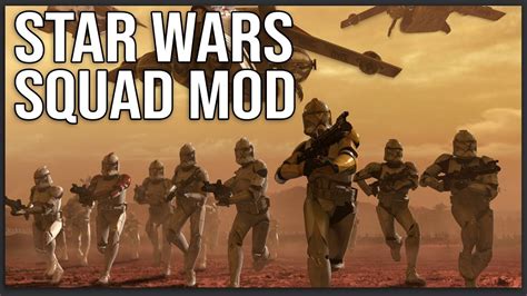<strong>Men of War: Assault Squad 2</strong> features new single player style skirmish modes that take players from extreme tank combat to deadly sniper stealth missions. . Squad star wars mod